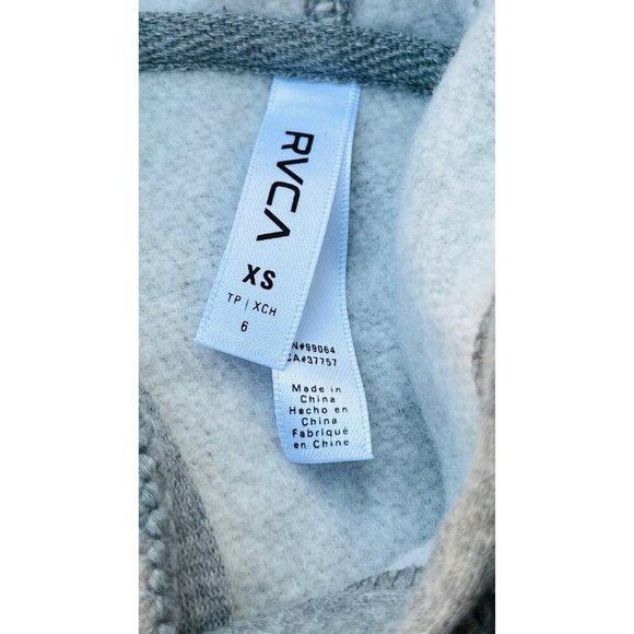 RVCA Women Swerve Hoodie Size XS Authentic Heather AVJSF00259 - Picture 6 of 11